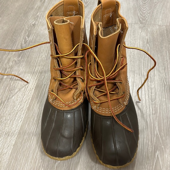 L.L. Bean Shoes - LL BEAN BROWN DUCK BOOTS, SIZE 7